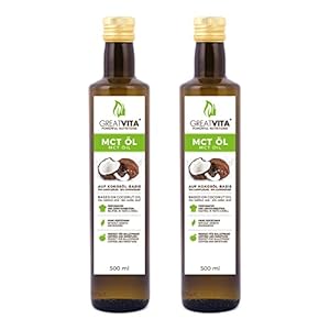 MeaVita MCT olie, 2-pack (2 x 500 ml)