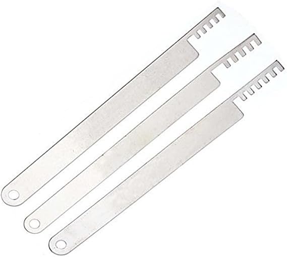 LockPick for House Lock,Locksmith Comb Pick Lock Picking Tool + 5pcs Tension Wrench kit