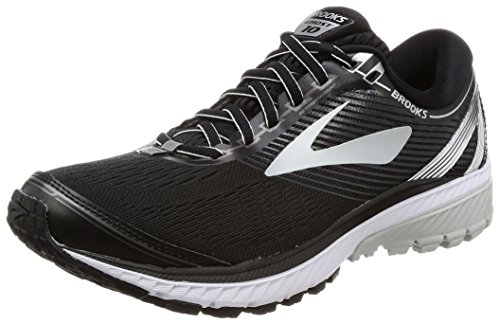 Brooks Ghost 10 Black/Silver/Ebony 7 D (M)