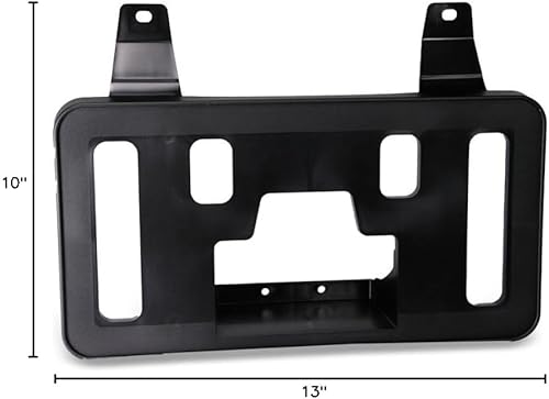 Miniatura 9 de Para Honda Pilot 2009-2015 Soporte de placa de matrícula delantero hecho de plástico HO1068122