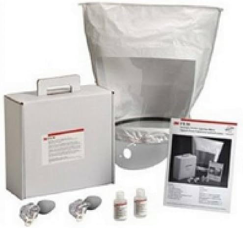 3M FT-10 qualitative fit test kit with sweet (saccharin) sensitivity solution for respirator OSHA compliance testing, white, plastic, one size - 1