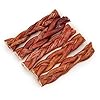 Troop Pet Products, Beef Braided Bully Stick, Natural, Single Ingredient, Dehydrated Dog chew, 5-inch (Pack of 5) #1