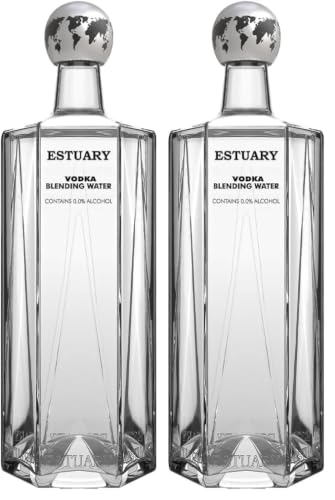 Image of Estuary Vodka Blending Water (Pack of 4 X 750 ML)| Premium Non-Alcoholic Mixer for Vodka