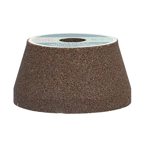 TOPINCN Thicken Grinding Wheel, Silicon Carbide Grinding Wheel Good Grinding Effect for Industry, Metal Backing for Angle Grinder Polishing (50 mesh Thickened Grinding Wheel)