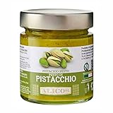 salsa blanca para pizza italiana CONTENIDO - Envase tradicional. Te será entregado cómodamente en casa o donde prefieras un frasco de 180 gramos de Salsa de Pistacho, con un sello de garantía y una tapa cómoda de abrir y que protege la integridad del producto. La fecha de caducidad la podrá encontrar en la etiqueta del producto.