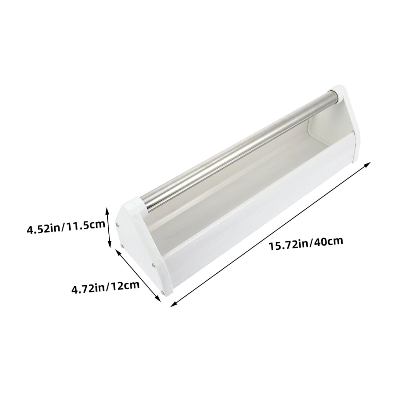Mangeoire pour Pigeons Anti-éclaboussures Légère, Lot de 2, Blanc | Acier Inoxydable et Plastique Acier, Usage Extérieur, Résistante à L’usure, pour Oiseaux et Pigeons