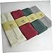 Zerodeko Light Linen Dinner Napkins Absorbent Cloth for Kitchen Dining Room Weddings and Parties Flax Fabric Tea Towels