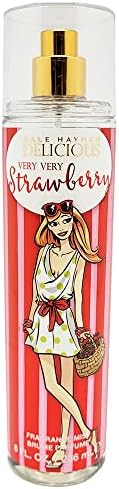 DELICIOUS STRAWBERRY for Women Body Spray, 8 Ounce