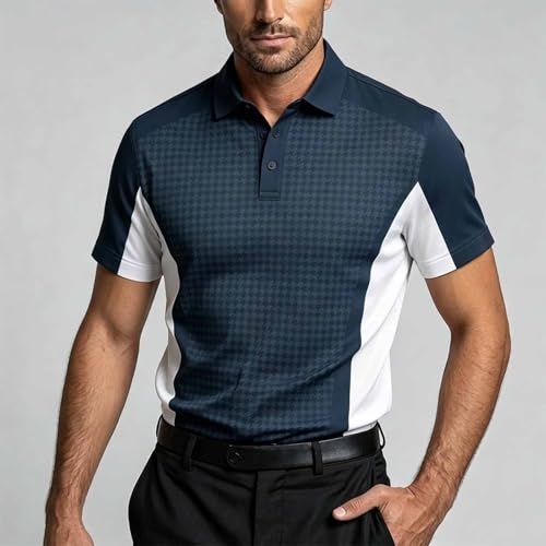 Blouse Palestine Blanche et Or Imprimée Haut de Gamme à Col Décontracté - 3