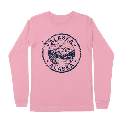 Stamp Alaska Kids Long Sleeve T-Shirt Youth