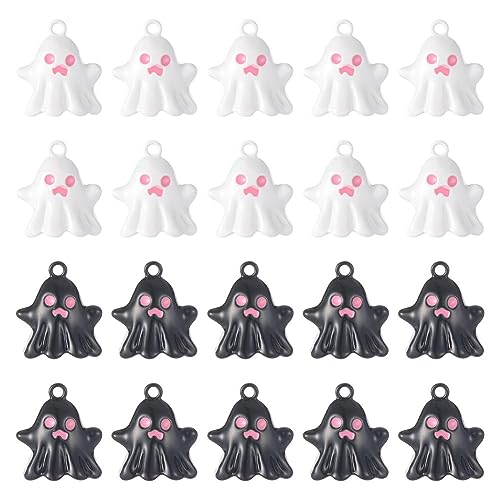 Ghost charms Halloween 3D pour la fabrication de bijoux artisanaux - 2
