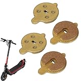 RidTianTek Metal Brake Pad for NIU KQi3/KQi3 Pro/KQi2 Pro Electric Scooter Accessories Disc Brake Replacement Parts (2 Pairs)