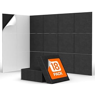 Excellent Acoustic Performance: Indulge in the superior soundproofing experience with our high-density 100% polyester fiber acoustic panels. With 0.9 NRC rating, they effectively reduce noise frequencies by up to 90% and eliminate 97% of indoor echoe...