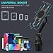 Cup Holder Car Tablet Mount for Truck, 360° Adjustable 15