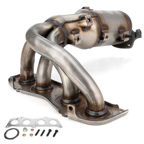 Image of Front Catalytic Converter Kit Direct-Fit Toyota Camry Solara 2002 2003 2004 2005 2006 2.4L Replaces 25051-0H040 25051-0H010 674-811