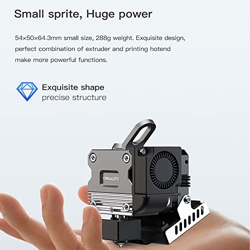 Official Direct Drive Extruder Kit,New Sprite Extruder Pro Upgrade Kit For Creality Ender 3/Ender 3 V2/Ender 3 Pro/Ender 3 S1/Cr-10 Smart Pro 3D Printers，Support 1.5Mm Filament #TOP6