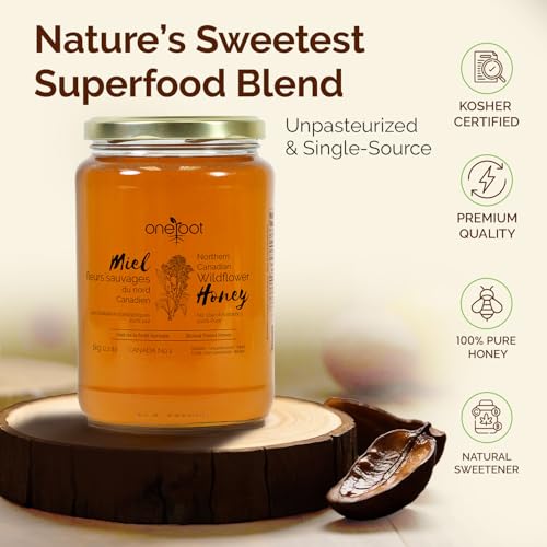 Miel Natural Wildflower OneRoot 1 kg miniatura 4