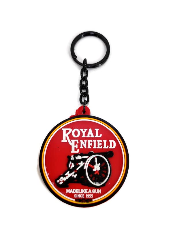 ALTRONARoyals Enfieldd RE Logo Bike Keychain/Bullet keychain Compactible for All Royals Enfieldd Classic,Hunter,Metour,Thunderbird,Himalayan Bikes Keychain(Red)