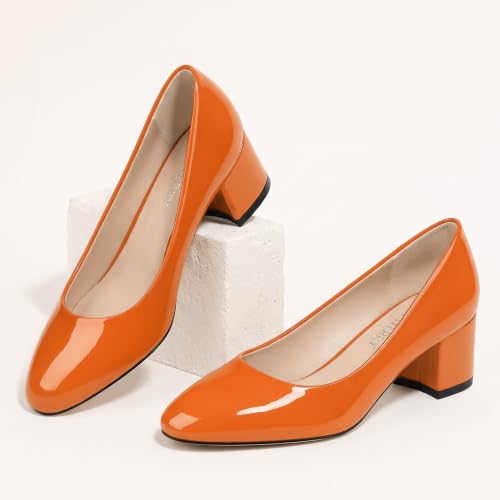 Image of SKYSTERRY Women's Low Heel Dress Pumps Shoes 2 Inch