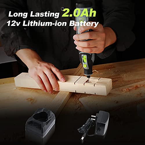WORKPRO 12V Cordless Rotary Tool Kit
