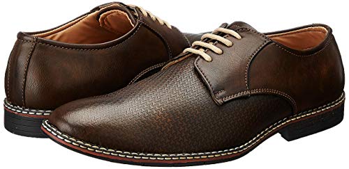 Image of Centrino Men Coffee Formal Shoes-8 UK /India (42 EU) (4210-002)