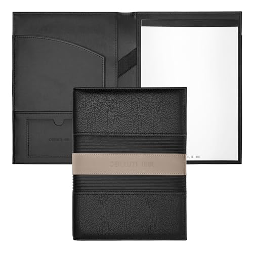 Carpeta A5 Delano Taupe & Black ideal para tomar notas con estilo en reuniones de negocios
