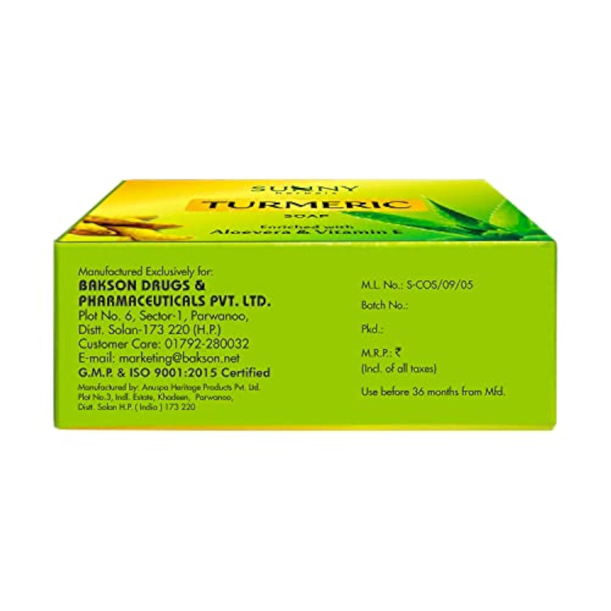 Neem Tulsi & Turmeric Soap Pack of 4