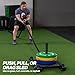 Titan Fitness Pro Sled Core Unit, 4-Post Push, Pull, or Drag Sled for Speed Training and Agility, Rated 750 LB Capacity, Use on Grass, Turf, Concrete or Asphalt, Fits Olympic Weight Plates