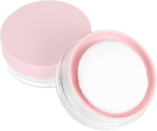 minkissy 2Pcs Recipiente De Maquiagem Esponjas Recipientes De Pó Solto De Maquiagem Produtos De Estojo De Pó Vazio Recipiente De Sopro De Maquiagem Estojo De Sopro De Pó Recipiente