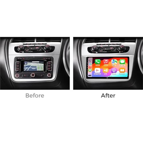Pantalla de Coche para Seat Altea XL con Android Auto y Mirror Link 6