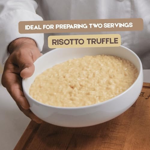 Riso Scotti - 210g Risotto Tartufo - Risottoreis die Nr. 1 in Italien - Risotto Reissorte für vielfältige Genusserlebnisse – Risotto Milanese – Die edle Variante mit Trüffel