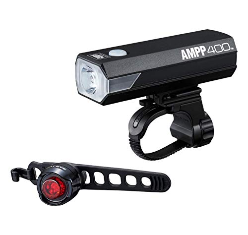 AMPP400 USB Rechargeable Bike Headlight/ORB-RC USB Tail Light COMB0