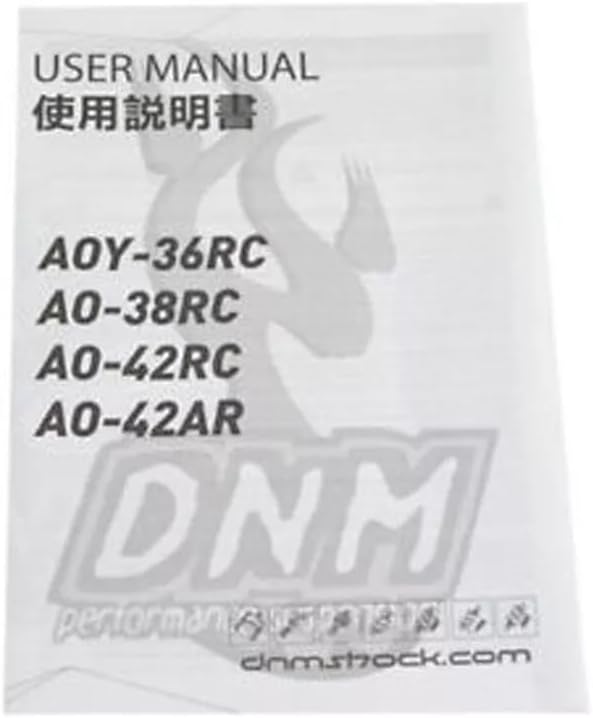 DNM AOY-38RC Mountain Bike Air Rear Shock With Lockout,210x53mm, ST1684-H