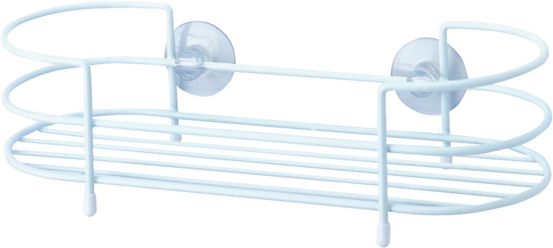 Homebasix SS-SC-29-PE-3L Shower Caddy Tray White