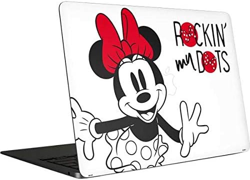 Skinit Decal Laptop Skin Compatible with MacBook Air 13in (2020) - Officially Licensed Disney Minnie Mouse Rockin My Dots Design