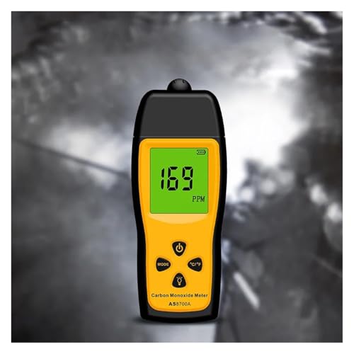 Probador de monóxido de carbono con pantalla LCD y alarma 4