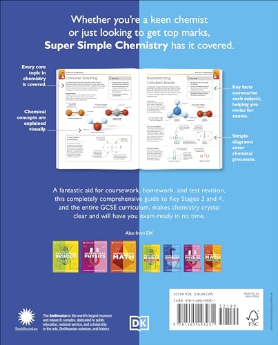 Dk 9781465493231 Super Simple Chemistry: The Ultimate Bitesize Study Guide thumb #1
