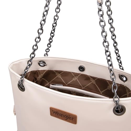 Bolso Tote Wrangler para Mujer, 2 Piezas con Pouch Removible miniatura 5