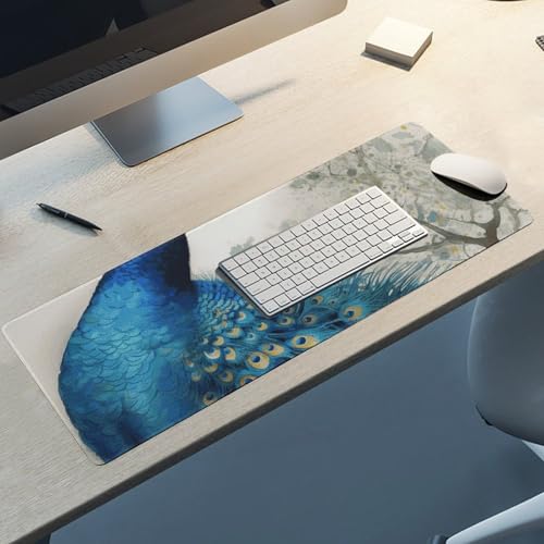 Tapis de souris de jeu grand format stable LED sans glisse - 5