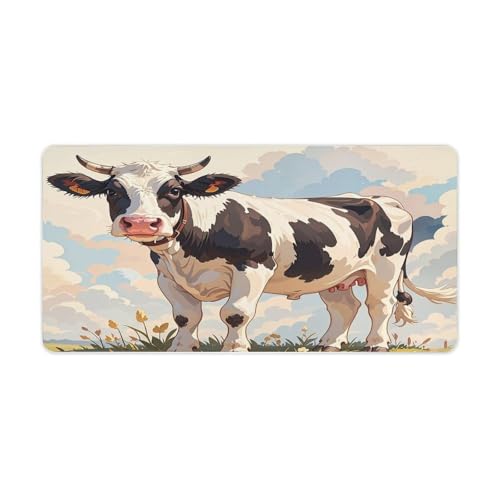 Dairy Cow Desk Pad Grande Protector de Escritorio 30x60 cm