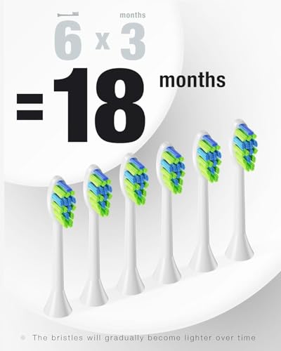 Image of 7AM2M Sonic Electric Toothbrush for Adults,Type-C Charging Run for 120 Days, with 6Brush Heads (Pink)