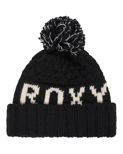 Bonnet Tonic Roxy noir taille unique à maille souple et confortable - 3