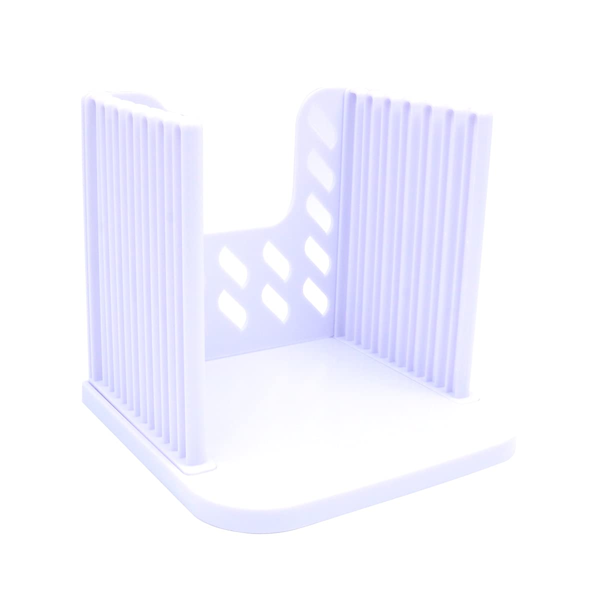 Tiardey White Bread Slicer, Kitchen Accessories,bread/bake,Compact Foldable and Adjustable Bread Sandwich Toast Bread Slicer