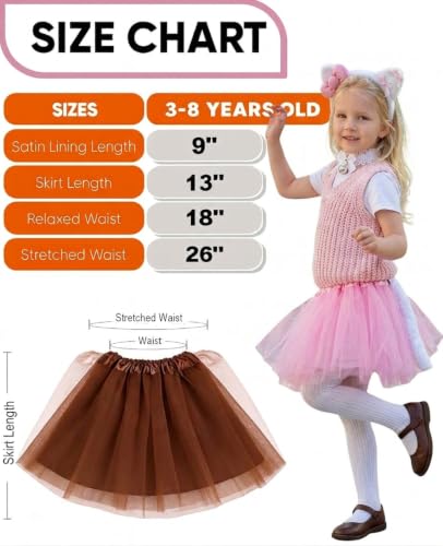 Disfraz Infantil Gato Rosa 4 Piezas Para Niñas miniatura 3