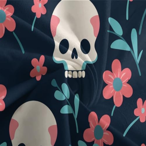 Housse de couette squelette 3D microfbre 135x200 pour lit simple - 7