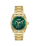HUGO Analogue Multifunction Quartz Watch for Men #Bright Sport Collection with Light Yellow Gold Stainless Steel Bracelet - 1530425
