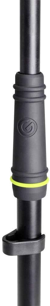 Gravity MS 4322 HDB Heavy Microphone Stand with Tripod Folding Base and 2-Point Extendable Boom Black GMS4322HDB