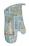 Coastal Lighthouse Kitchen Oven Mitt