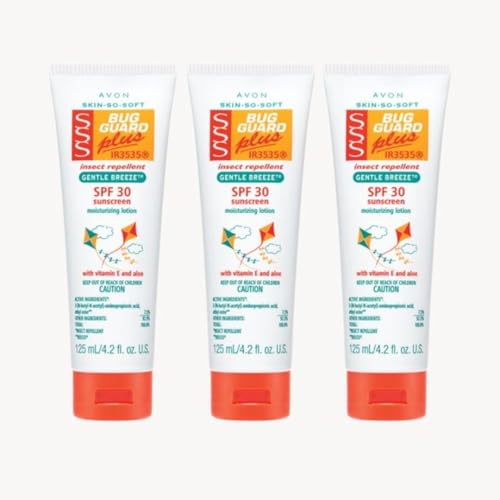 Avon Skin-So-Soft Bug Guard Plus IR3535 SPF 30 Lotions,...