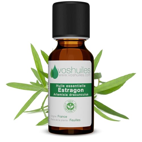 VOSHUILES - Huile Essentielle d'Estragon - 20ml - 100% Pure